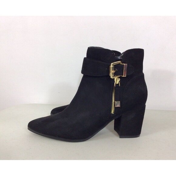 Unisa Black Ankle Boots Womens 7 - Picture 1 of 11